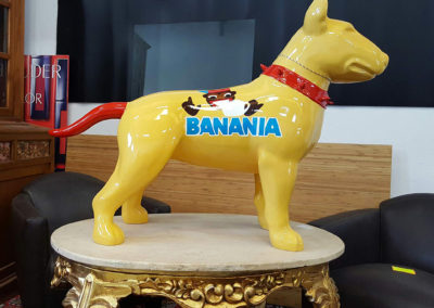 Bull terrier banania