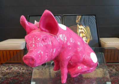 Cochon à pois - 134€