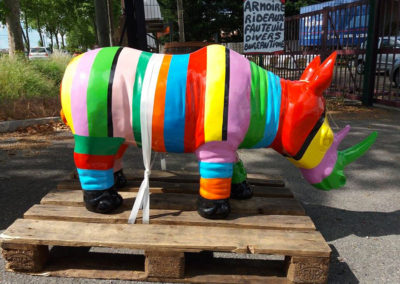 Rhinocéros coloré - 1340€